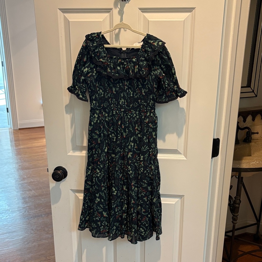 Ivy City Co Dark Floral Dress